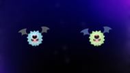 Regular and Shiny Woobat (Image via TPC)